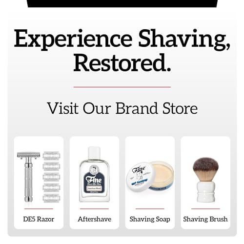 Mr. Fine Better Than Badger Shaving Brush, Ultra-Soft Synthetic Angel Hair Bristles for Men¡¯s Wet Shaving, Easy Lather & Smooth Glide, Ergonomic Handle, White