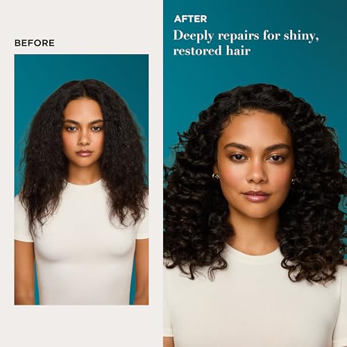 OGX Renewing + Argan Oil of Morocco Hair Oil, Extra Strength Penetrating Serum Treatment for Dry, Damaged, Frizzy, Curly & Coarse Hair, Cold-Pressed Argan Oil, Shine, 3.3 Fl Oz