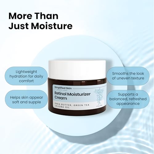 Retinol Cream for Face ? 2.5% Retinol Moisturizer for Fine Lines, Firming & Collagen Boost ? Anti-Aging Night Wrinkle Cream with Hyaluronic Acid ? 1.7 Oz