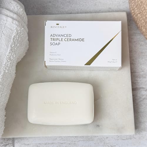 REVITALE Advanced Triple Ceramide Soap ? Moisturising & Restoring Bar for Skin Barrier Support