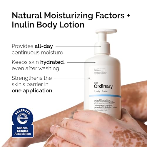 The Ordinary Face & Body Set Daily Skincare Routine with Niacinamide 5% Face & Body Emulsion, Natural Moisturizing Factors + Inulin Body Lotion, and Natural Moisturizing Factors + Hyaluronic Acid