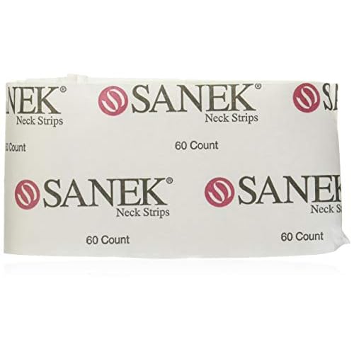 SANEK Neck Strips, 60 Count (Pack of 2)