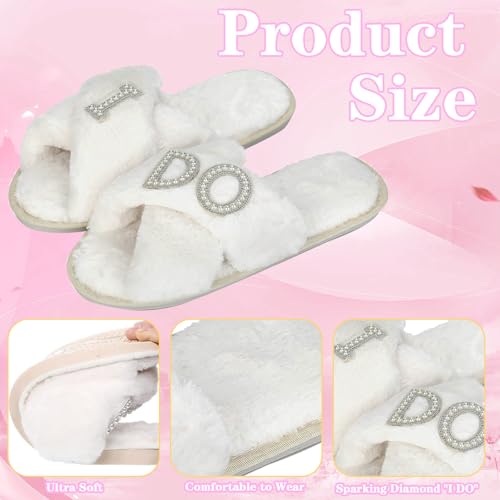 Bachelorette Gifts for Bride, Bride to Be Gifts, Bachelorette Party Decorations,Wedding Veil, Bride Makeup Bag, Bride Slippers, Bride Sash, Bride Hair Clip, Bridal Shower Gifts for Women Girls
