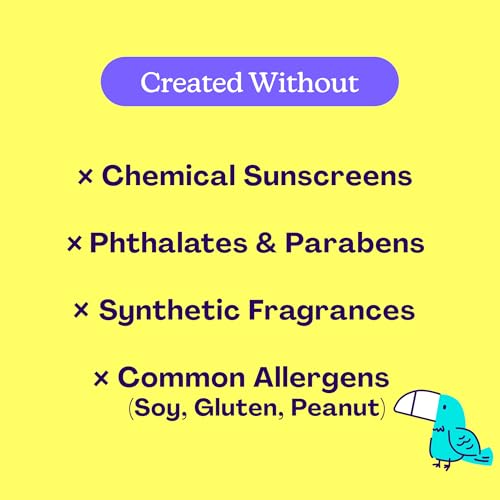 Hello Bello Baby Mineral Sunscreen SPF 50 Lotion - Broad Spectrum Sun Protection for Sensitive Skin - Water Resistant with Antioxidants - 5oz