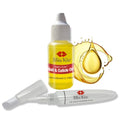 Bliss Kiss Refillable Nail Oil Pen & Simply Pure Cuticle Oil 15 ml Bottle Bundle