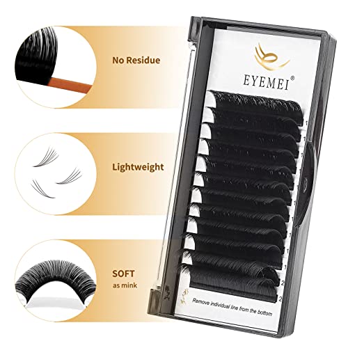 Eyelash Extension Easy Fan Volume Lashes 0.05 0.07 C/D/DD Curl 15-20mm Rapid Blooming Volume Lash Extensions (0.05DD 15-20Mix)