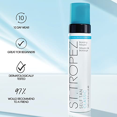 Bundle of St.Tropez Double-Sided Luxe Velvet Applicator Mitt + St. Tropez Self Tan Classic Bronzing Mousse 8oz