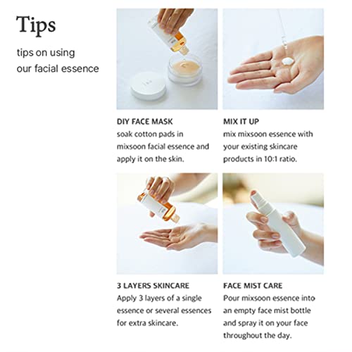 mixsoon No.1 Essence Layering Set (Soondy Centella Asiatica +Galactomyces+Bifida) 3.38fl.oz*3ea 10.14fl.oz
