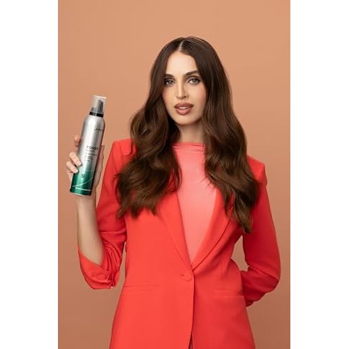 Joico Power Whip Whipped Foam | For Most Hair Types | Add Volume & Body | Thermal Heat, Humidity, & Pollution Protection | Boost Shine | Control Frizz & Flyaways | Silicone & Paraben Free