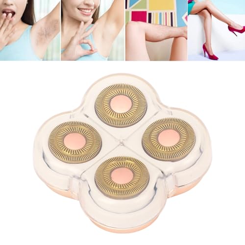 Estink Hair Remover Replacement Head, Electric Hair Remover Body Hair Shaver Machine Head Legs Hair Remover Replacement Heads for 4 Head Hair Remover, 2.4 x 2.4 x 0.8in
