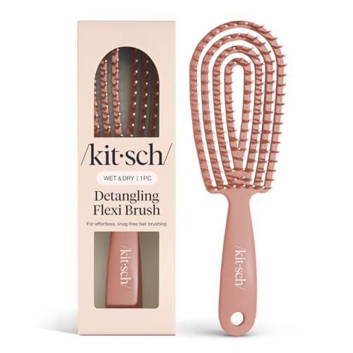 Tiger Tail Therapeutic Dry Brush for Body ? Includes Carry Bag - Exfoliating Brush for Lymphatic Massage, Cellulite Appearance, Skin Rejuvenation, Dead Skin Cell Removal/Detox, Fascia Massage