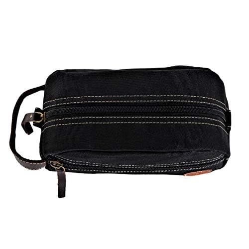 Timberland Men's Toiletry Bag Canvas Travel Kit Organizer