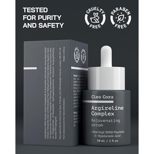 Argireline Serum with Matrixyl 3000 - Anti Wrinkle & Anti Aging Face Serum with Hyaluronic Acid, Tranexamic Acid & Niacinamide - 10% Argireline Peptide - Facial Skincare