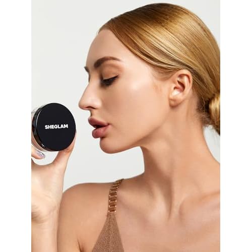 SHEGLAM Baked Glow Setting Powder Oil Control Loose Face Powder Translucent Pore-Less Flawless Smooths Fine Lines Glowy Powder - Light Pink