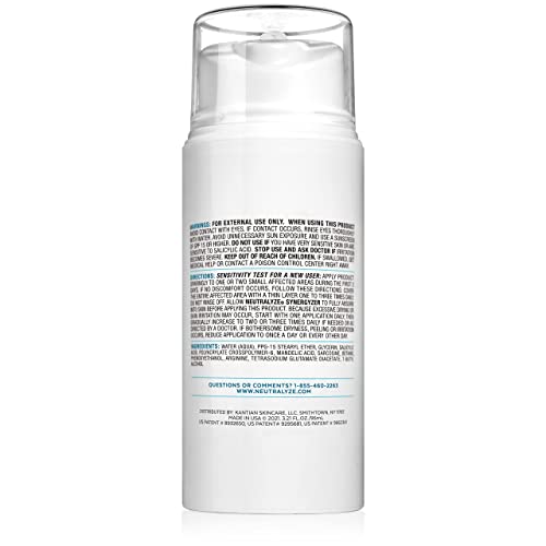 Neutralyze Renewal Complex Acne Moisturizer for Face - Maximum Strength, Time Released 2% Mandelic Acid & 2% Salicylic Acid Acne Treatment Cream - Suitable for All Skin Types, Teens & Adults