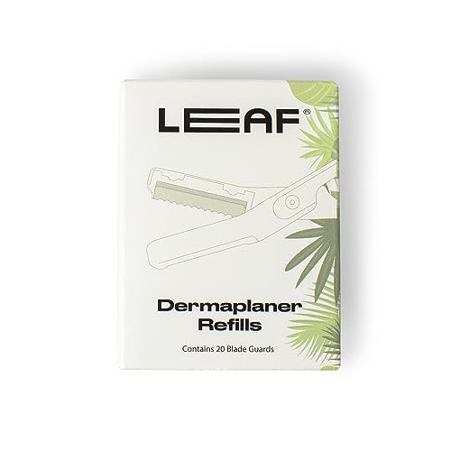 Leaf Shave | Leaf Dermaplaner Blade-Guard Refills - 20-Count Replacement Blade-Guards