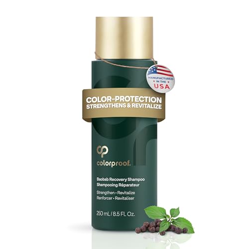 Colorproof Baobab Recovery Shampoo for Damaged Color-Treated Hair, Strengthens & Repairs, Sulfate-Free, Vegan