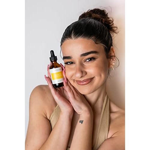 Essence of Argan Glow Face Serum Vitamin C with Alpha Arbutin Matrixyl & Oat Protein for a Firmer Radiant Skin Face Brightening (2 fl oz/60 ml)