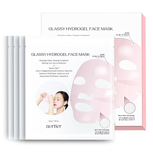 Deep Collagen Overnight Mask for Glass Skin, Hydrating Mask, Dewy Plump, Firming, Pore minimizer for face, Wrinkle Care, Moisturizer Korean Skin Care 4ea
