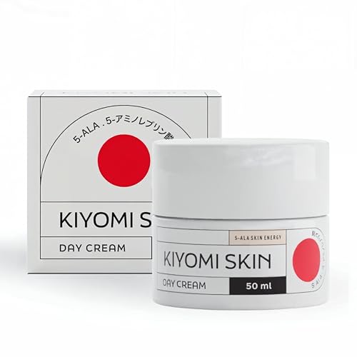 Day Cream - Daily Facial Cream with 5-ALA, Hyaluronic Acid, Cucumber, Squalane, Beta-Glucan - All Day Face Moisturizer for Fine Lines and Radiant Skin - Made in Germany - 1.7 Fl Oz
