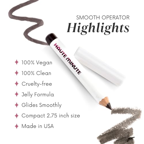 Mini Smooth Operator Brow Pencil, Long-Wearing Eyebrow Pencil, High-Pigmented Color - OMW