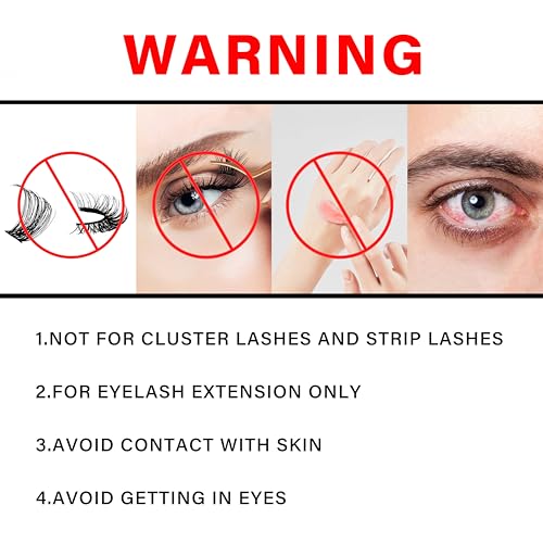 VEYES INC Cream Lash Remover for Lash Extensions 10g Low Irritation Eyelash Glue Remover Lash Tech Supplies for Professional or Salon Use Peach