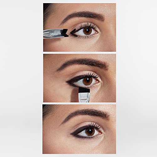 The Corner Brush Eye Stamper | Smokey eye & eyeliner brush, dual-ended, angled and precise, soft vegan bristles, Woosh Beauty