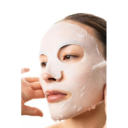 KORRES Greek Yoghurt Deeply Hydrating Face Mask with Hyaluronic Acid, Instant Moisture Boost, Soothing Cream Mask for Dry & Dehydrated Skin, Travel Size, 0.68 Fl Oz