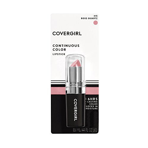 COVERGIRL Continuous Color Lipstick Rose Quartz 415,.13 oz (packaging may vary),(Pack of 2)
