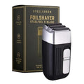 3?Blade Rechargeable Foil Electric Shavers for Men - Battery-Operated & Lightweight Electric Foil Shaver Men for Face, Head, & Neck - Cordless, Smooth, Close Shave Finish for Sensitive Skin
