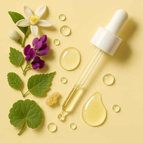 Youth Essence Brightening Face Serum - Even Skin Tone, Plumps & Hydrates with Kudzu, Centella Asiatica, Hyaluronic Acid ? Brightening Face Serum. Vegan & Dermatologically Tested