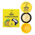 Dr. PawPaw Lip Scrub and Lip Balm Duo - Vegan Lip Scrub Exfoliator and Hydrating Lip Balm with Pawpaw, Aloe, Olive and Castor Oils - 0.55 oz