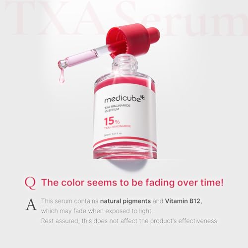 medicube Ultimate Clear Glass Skin Serum Duo: TXA + Niacinamide 15% Glow Facial Serum and PDRN Pink Peptide Serum for Uneven Skin Tone and Texture | Korean Skincare, Valentines Day Gifts for Her