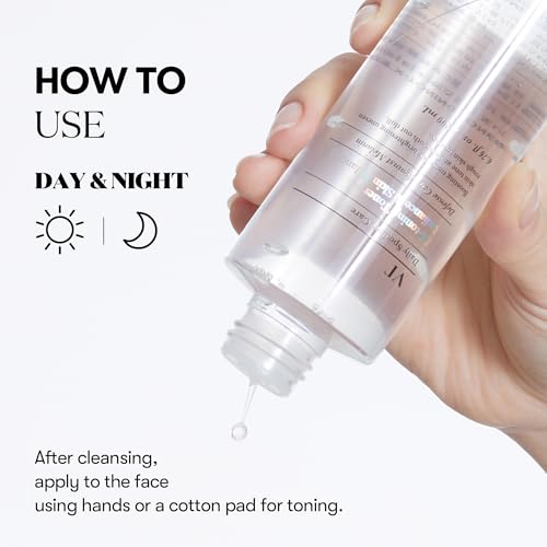 VT COSMETICS TX Toning Facial Toner with Tranexamic Acid, Niacinamide, Glutathione, Hydrating, Refreshing Toner for Dark Spots, Acne Scar, Sun Spots, Age Spots, Korean Skin Care (6.76 fl. oz.)