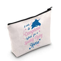 MEIKIUP Keeper of the Lost Sylveny Inspired Gift Book Lover Cosmetic Bag Organizer Pouch KOTLC Gift Bookish Gift Reader Gift (Flying Horse Bag)