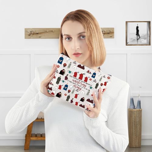 CMNIM Women of S Movie Makeup Bag Girls Power Gift Princess Character Art Zipper Pouch for Fans Travel Toiletry Bag
