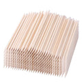 BTYMS 1000 Pcs Orange Wood Sticks 4.5 Inch Cuticle Pusher Wooden Cuticle Remover with Double Sided for Manicures and Pedicures Nail Tools