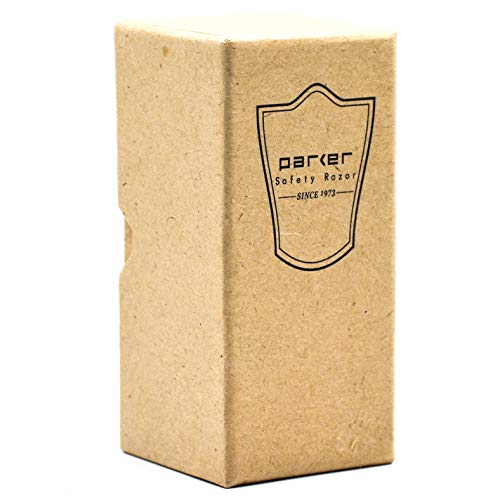 Parker 100% Black Badger Shaving Brush with Blue Wood Handle & Stand ? Premium Wet?Shaving Lather Brush for Men