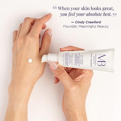 Meaningful Beauty ? Environmental Protecting Moisturizer Broad Spectrum SPF 30 ? Anti-Pollution & Visible Blue Light (HEV) Fighting Day Cream