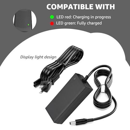 42V 2A for Hiboy S2 Pro Charger Compatible with Hiboy S2 Pro, S2 Lite, S2, KS4, KS4 Pro, NEX, NEX3, NEX5 Replacement Charger Power Supply