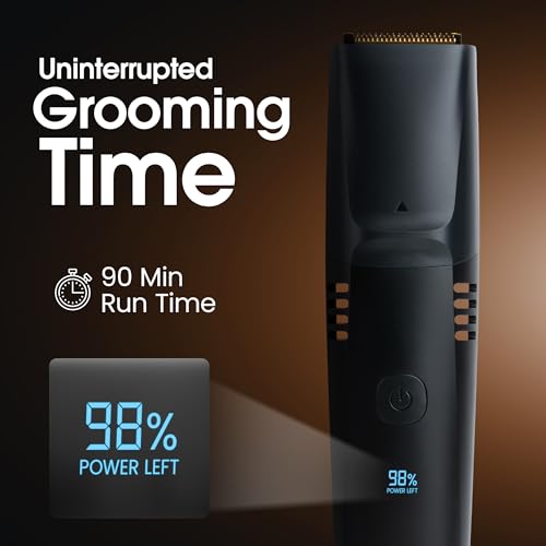 Telfun Detachable Head & Body Hair Shaver, Magnetic Electric Razor for Fast Shaving