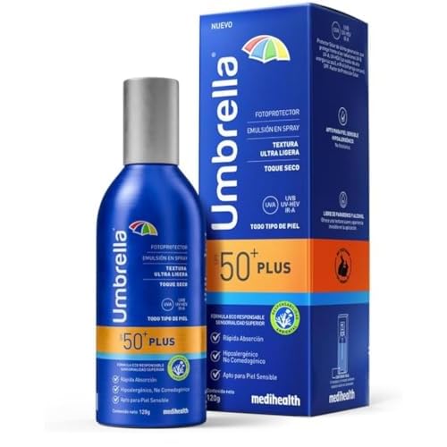 Umbrella Plus Spray 50+, broad spectrum Sunscreen 120G
