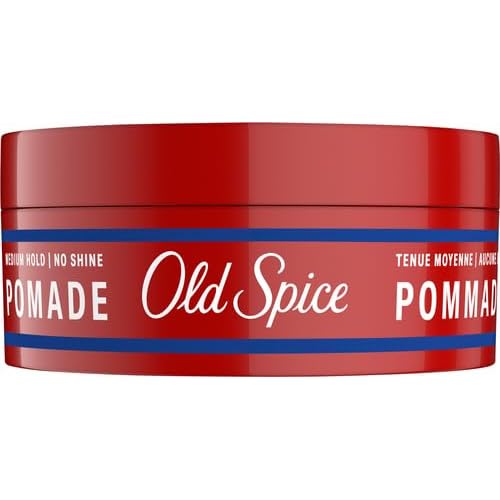 Old Spice Hair Pomade for Men,Medium Hold,Low Shine,Men's Hair Styling,2.22 Oz,(Pack of 2)