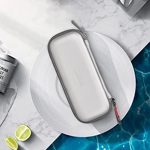 RLSOCO Hard Case for Merkur Futur 23C/33C/34C/37C/38C Razor & works with Schick Razor | Shockproof, Dustproof, Water-Resistant Storage Pouch, With Sturdy Metal Hook (Case Only)