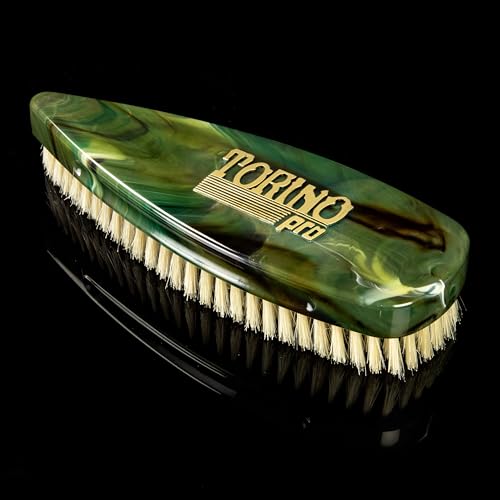 Torino Pro Wave brush #247 - Soft Pointy Palm Shower Brush - Great for laying down 360 waves