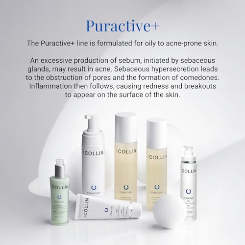 G.M. COLLIN Puractive+ Cleansing Gel | Gentle Foaming Face Wash for Oily to Acne-Prone Skin