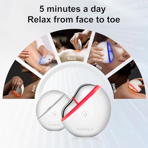 LED Gua Sha Facial Tool with Heat and Microcurrent, Skin Toning Device, Skin Light Therapy Anti-Aging/Anti-Wrinkles,face Lift, Eye/face Puffiness, Skin Firm