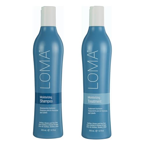 Loma Hair Care Moisturizing Shampoo & Treatment Duo