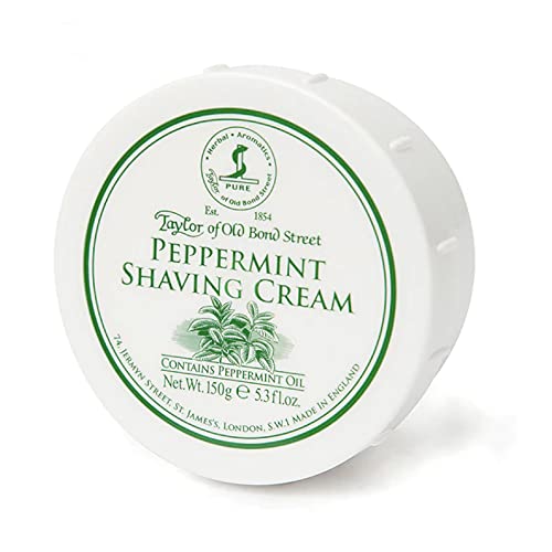 Taylor of Old Bond Street Luxury Shaving Cream Trio ? Sandalwood, Peppermint & Coconut (3 x 150g Bowls)