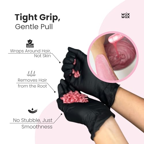 Pink Pearl Hard Wax Beads | Brazilian & Bikini Wax for Ultra Sensitive Skin | Rosin-Free, Hypoallergenic, Strip-Free, Low Melting, Cruelty-Free, Eco-Friendly Waxing Beads | Made In Italy-2.5lb